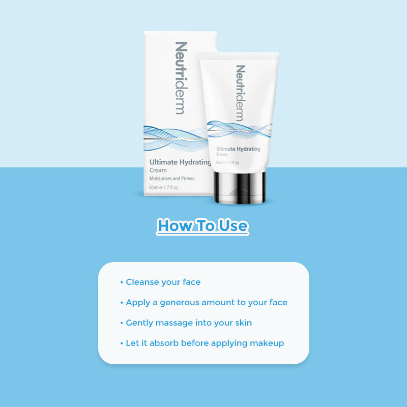 Neutriderm Ultimate hydrating Cream ( How to use )