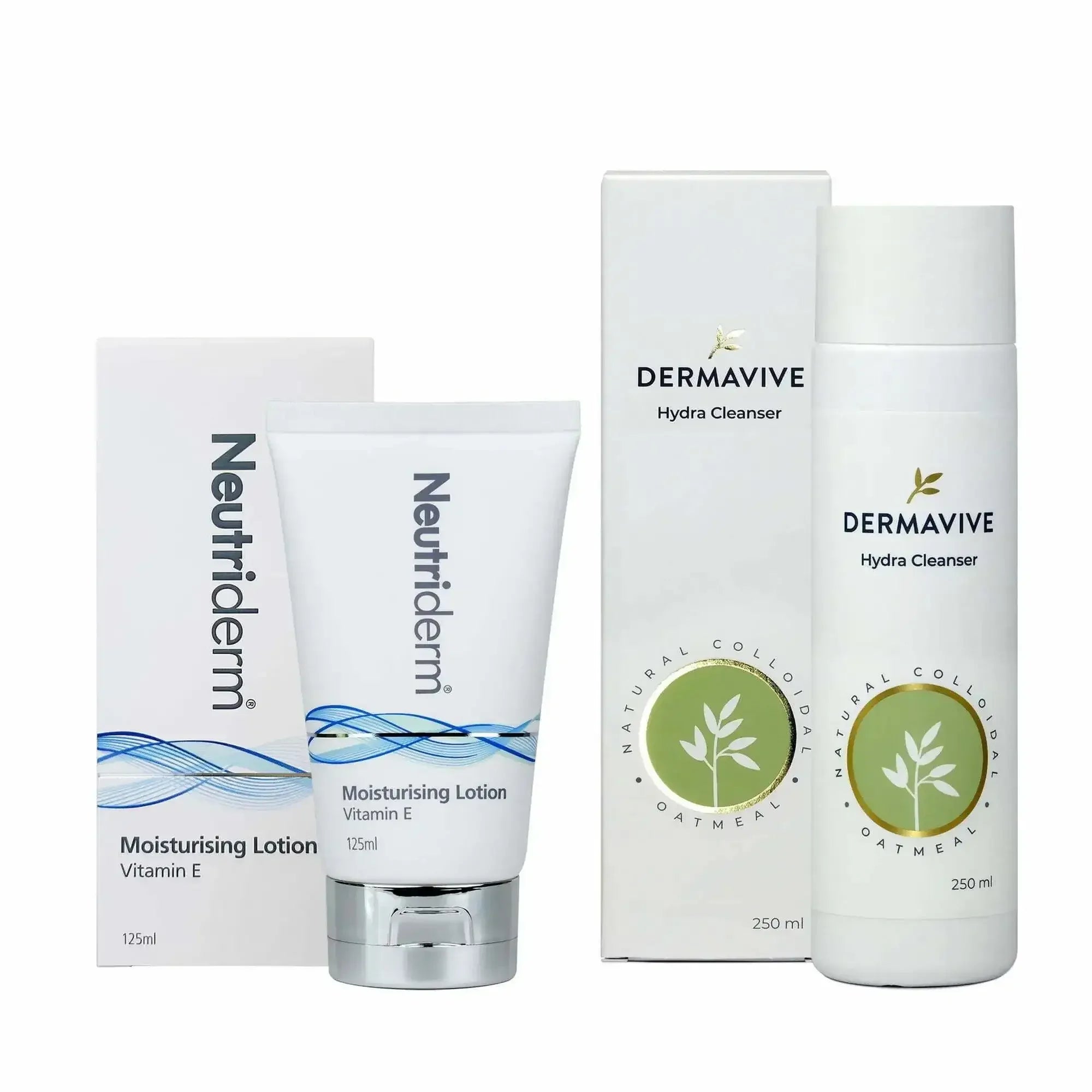 Neutriderm Pre-Makeup Skincare Combo back label