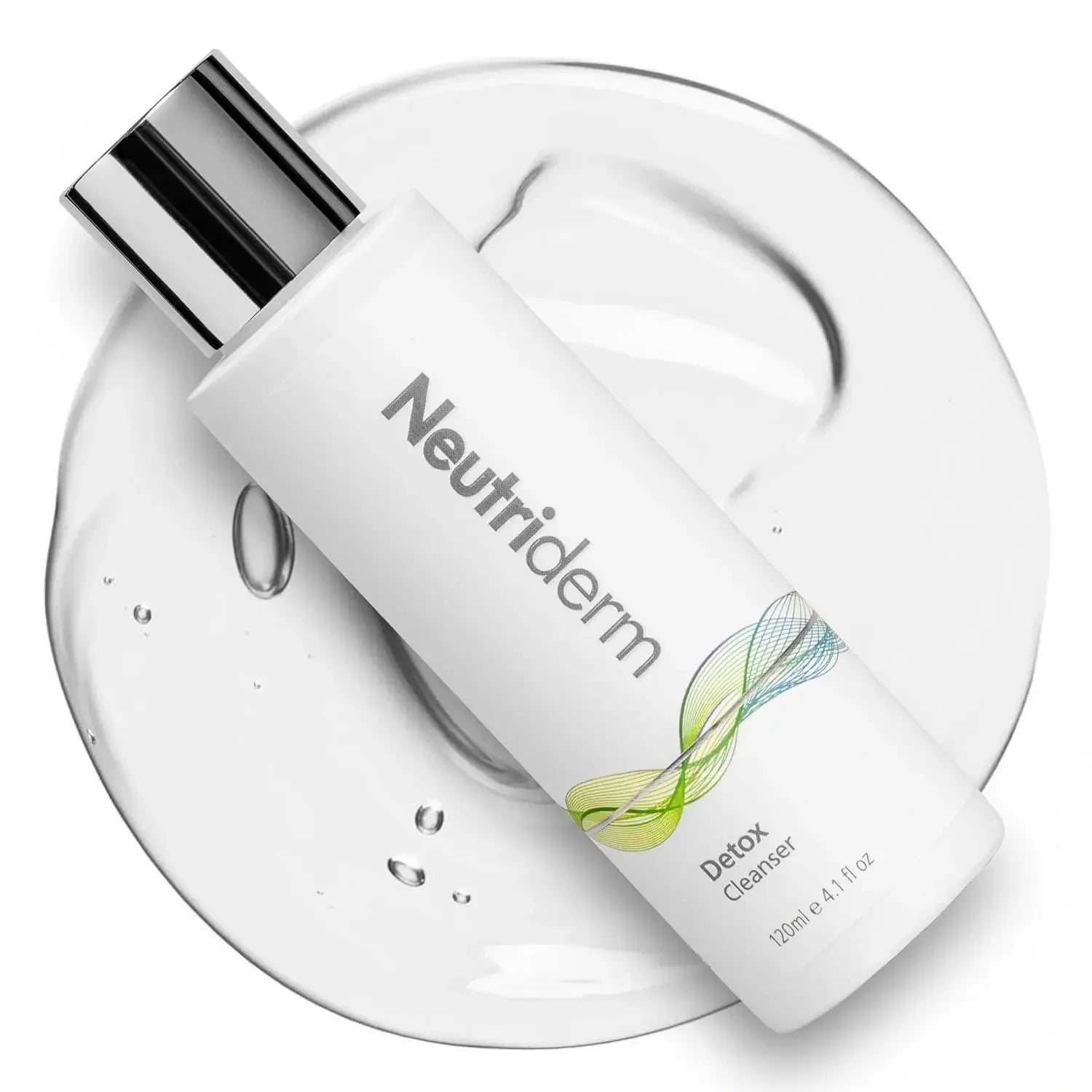 Neutriderm Detox Cleanser bottle on a white background