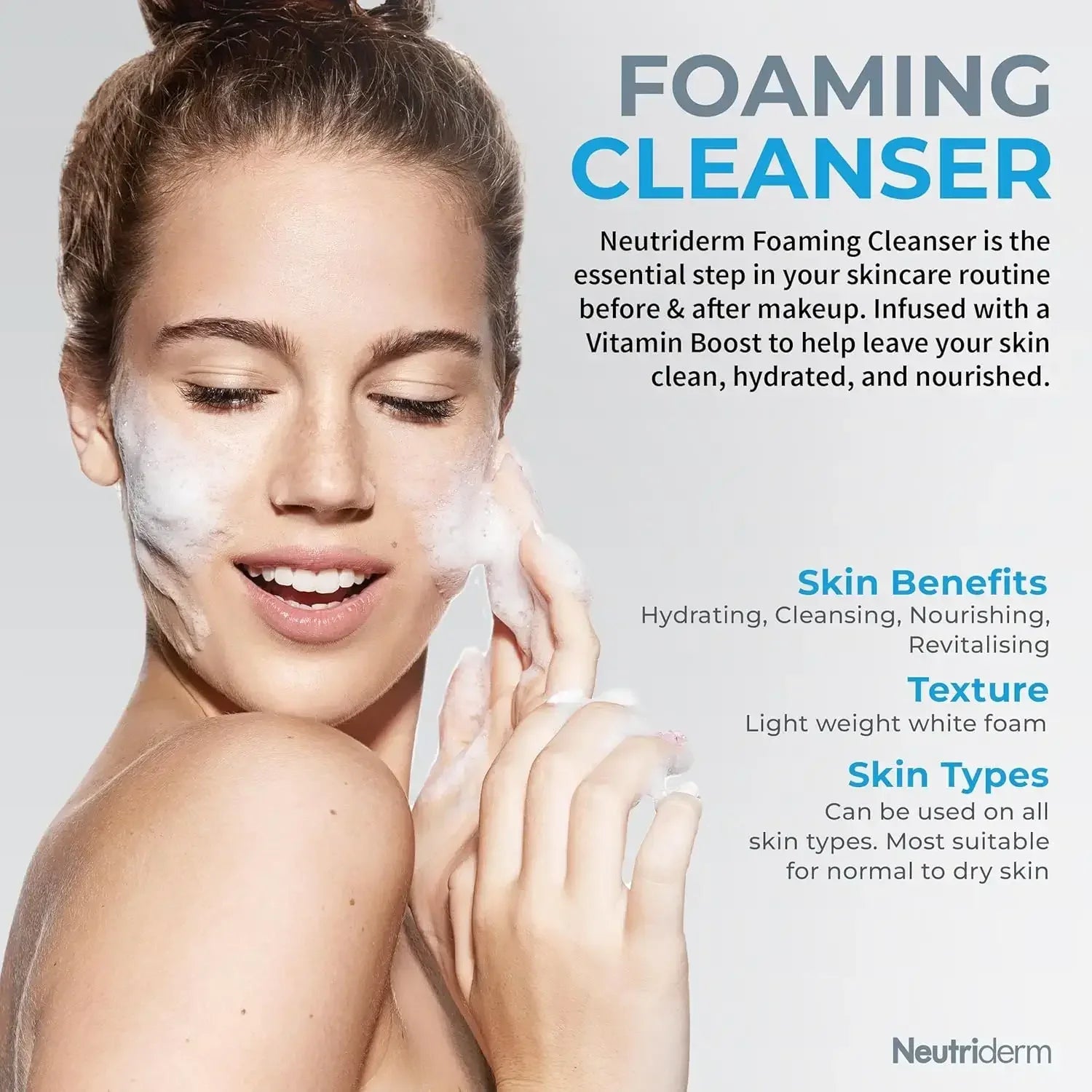 Neutriderm Foaming Cleanser - 150ml Foaming Cleanser 