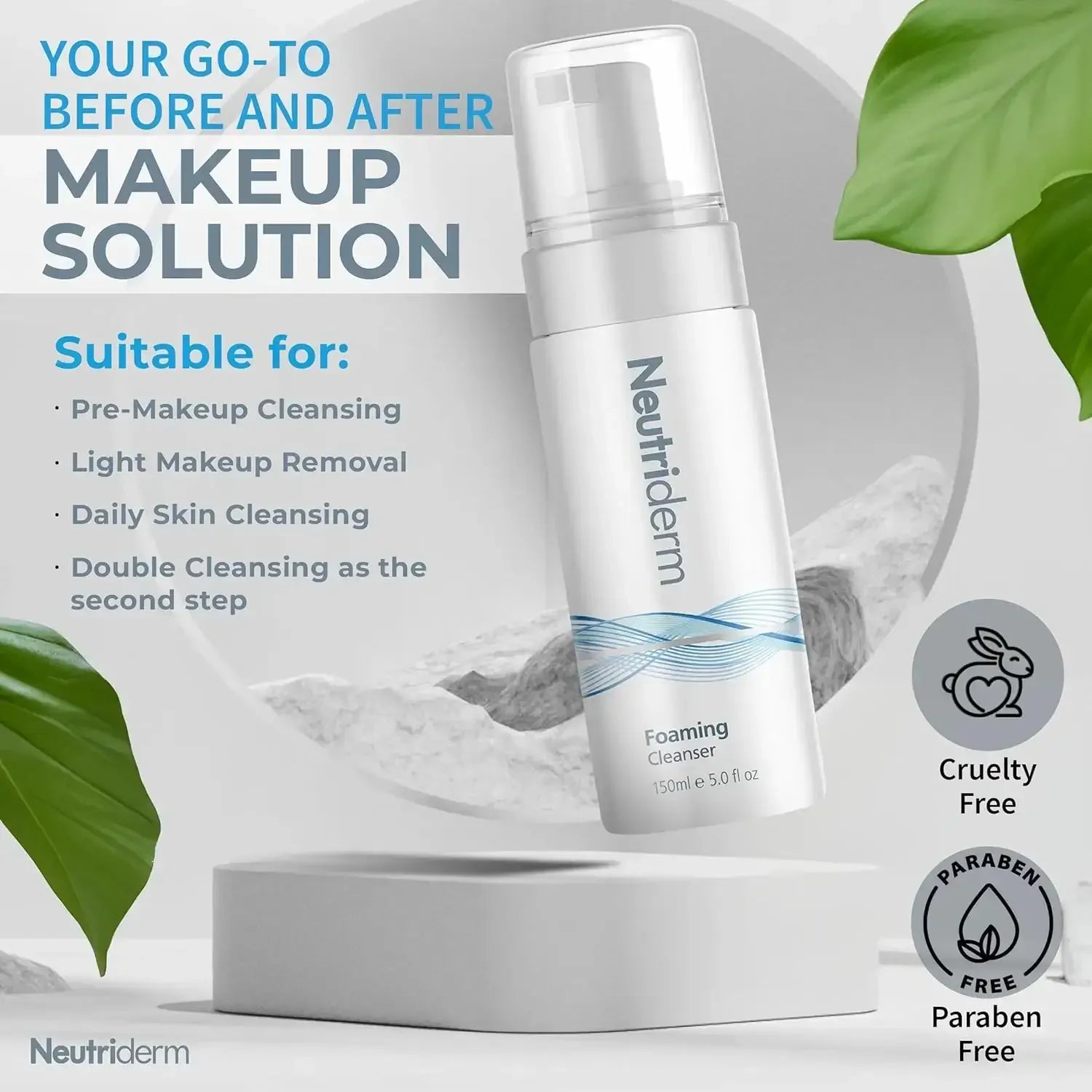 Neutriderm Foaming Cleanser - 150 ml