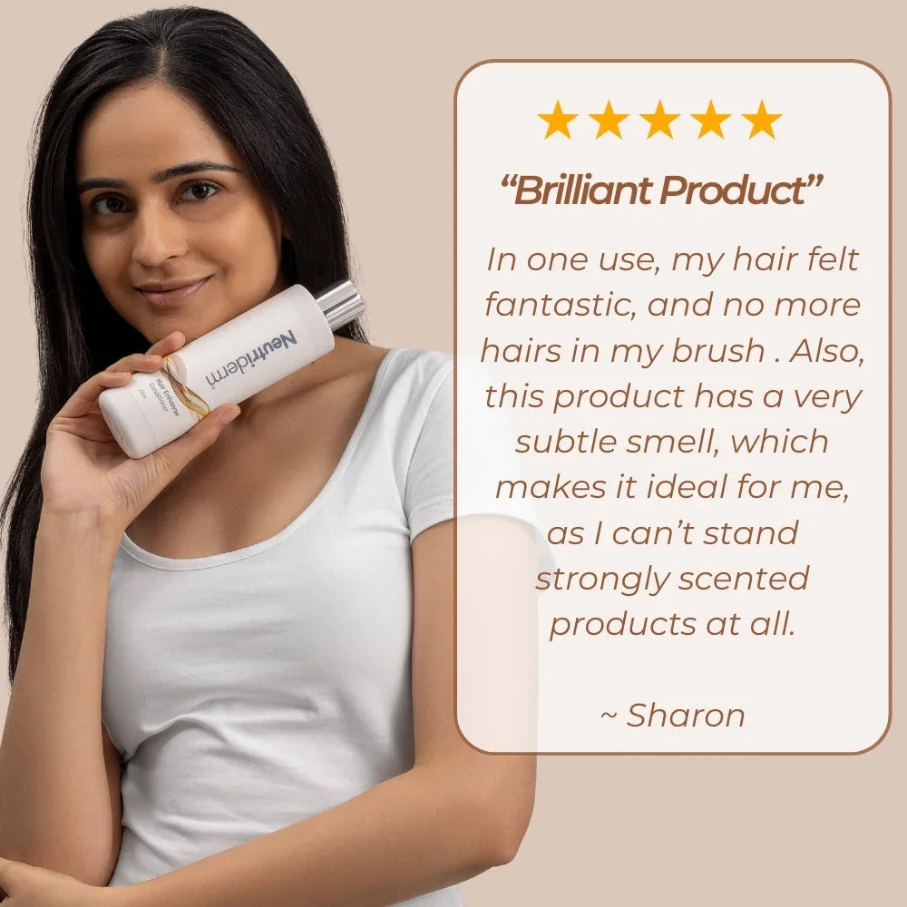 Neutriderm conditioner to repair damaged hair
