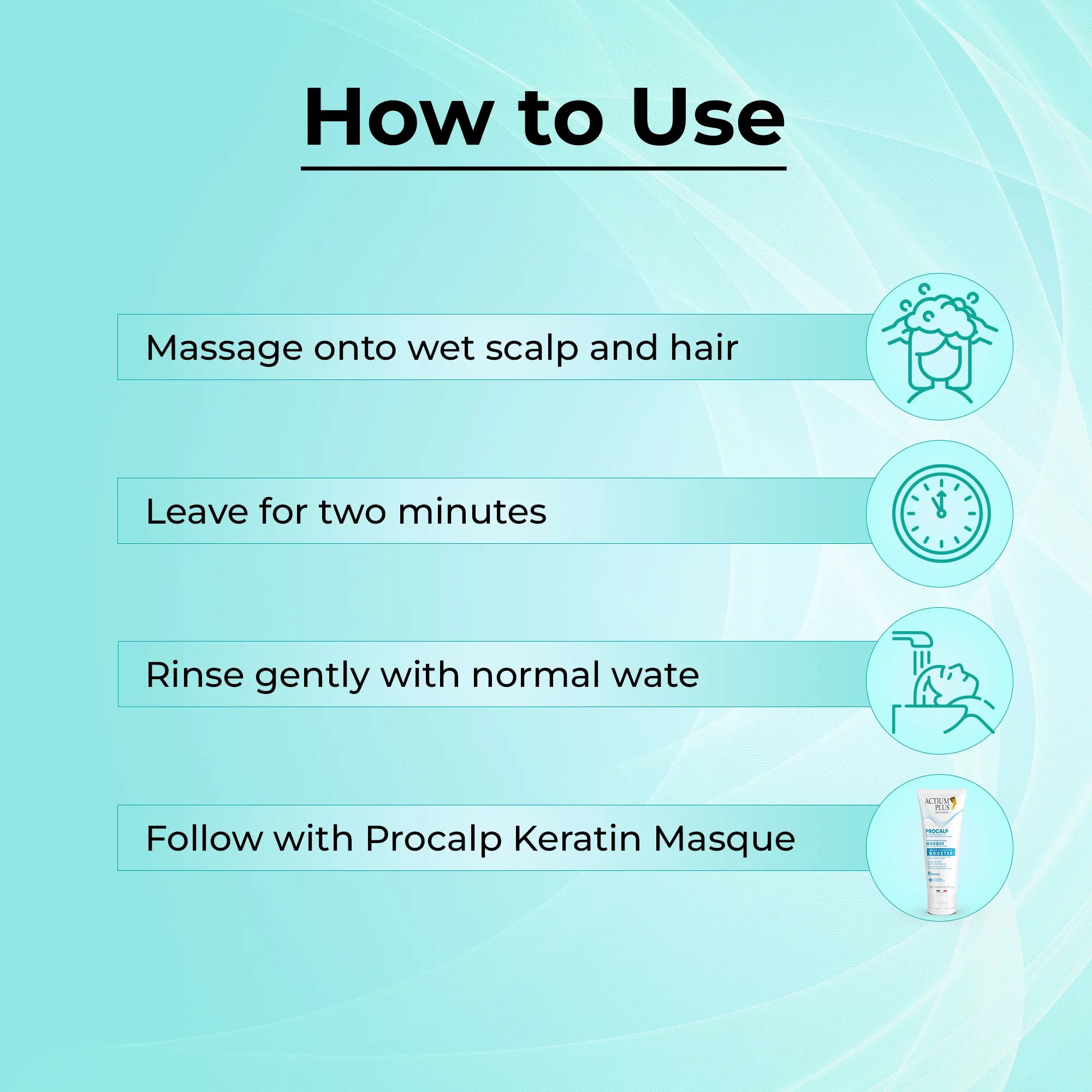 Actium Plus Procalp-AD Dandruff Prevention Shampoo 250ml