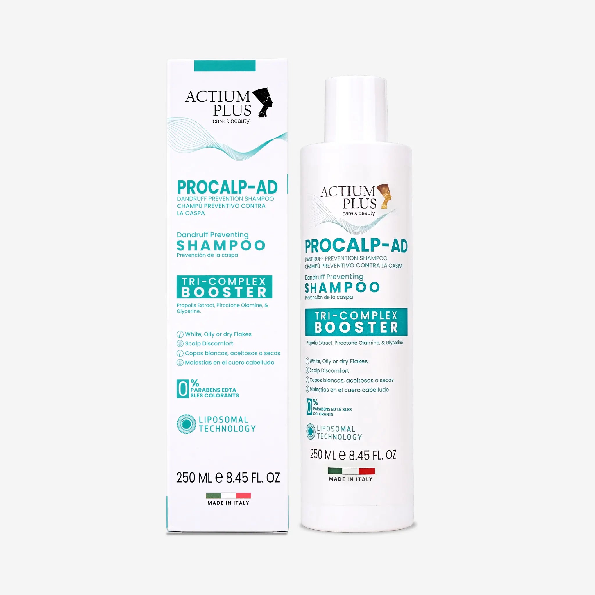 Actium Plus Procalp-AD Dandruff Prevention Shampoo 250ml - Box