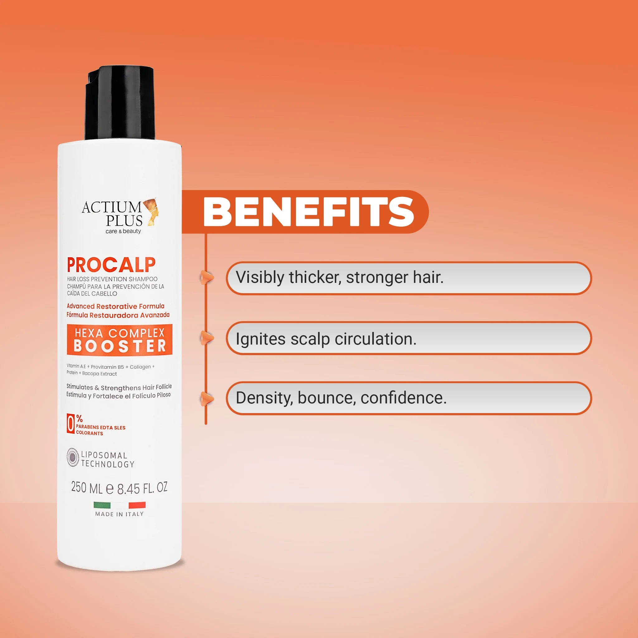 Actium Plus Procalp Hair Loss Prevention Shampoo 250ml