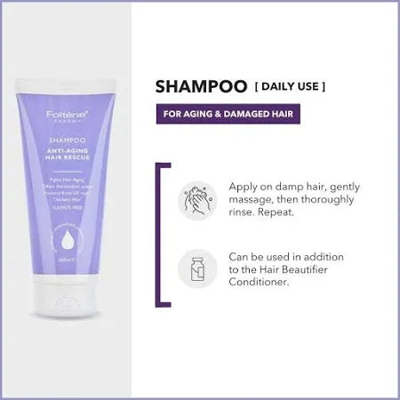 Foltene Shampoo Anti-aging Hair Rescue 200ml