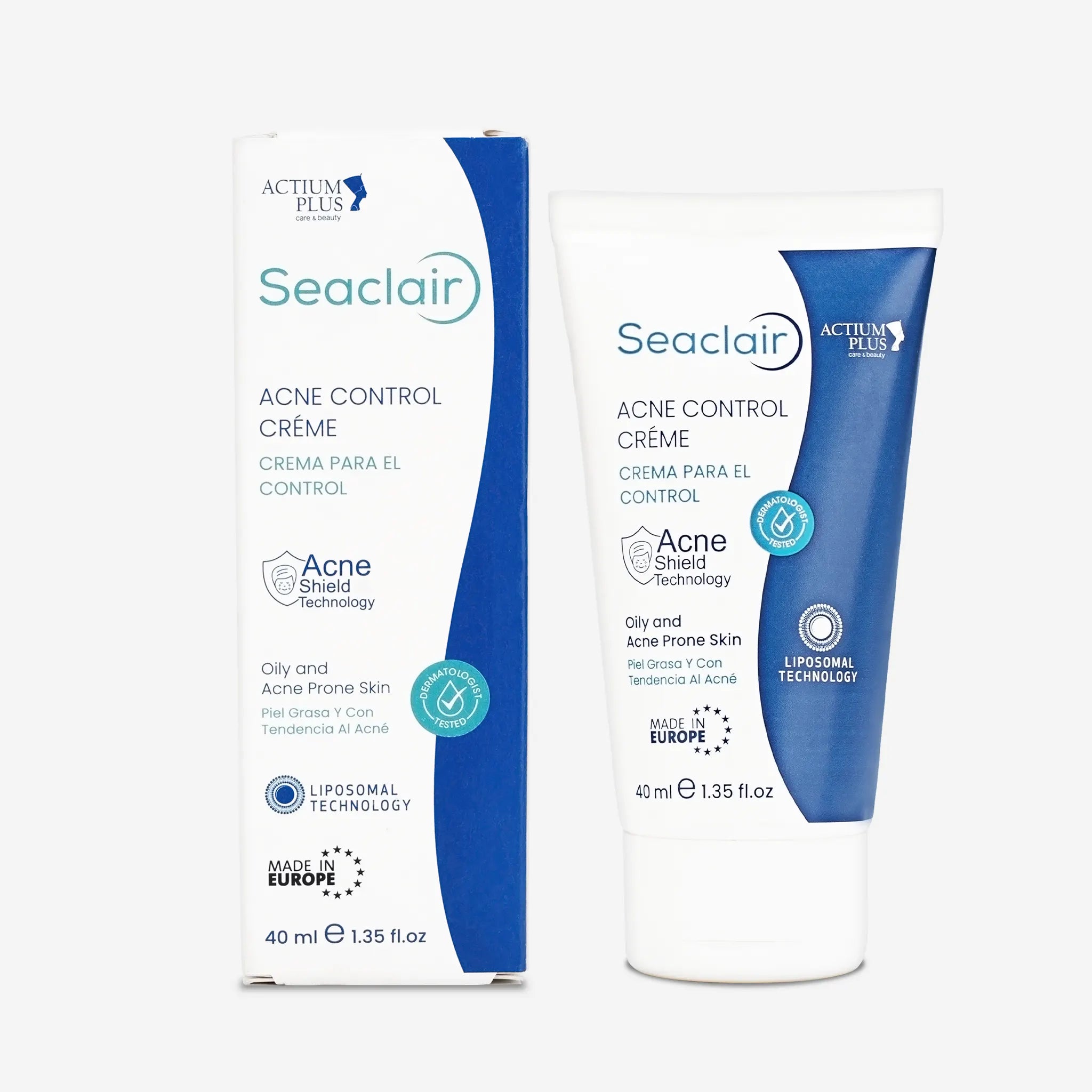 Actium Plus Seaclair Acne Control Crème 40ml