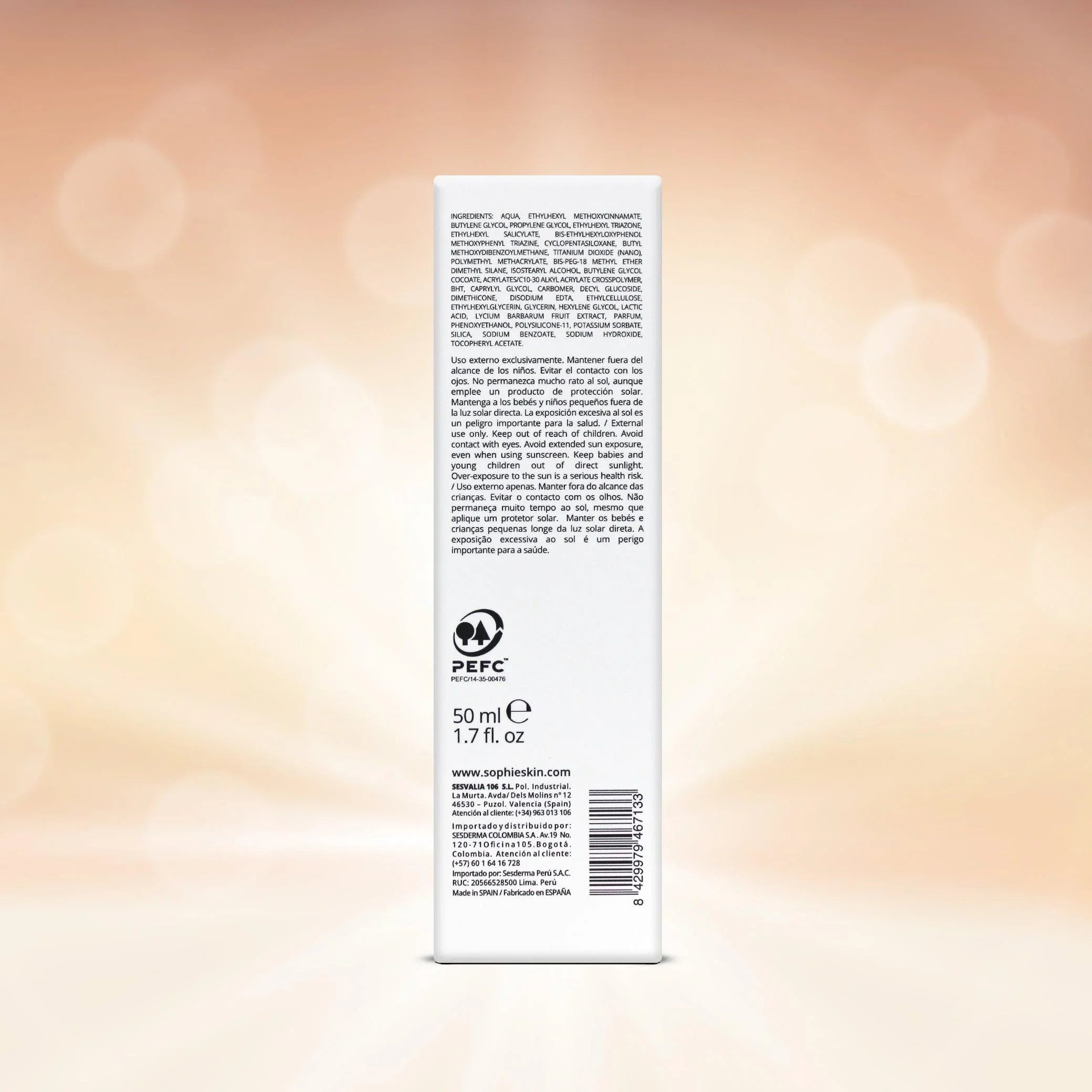 Sesderma Sophieskin Anti-Wrinkle Facial Sunscreen SPF 50 (50ml)