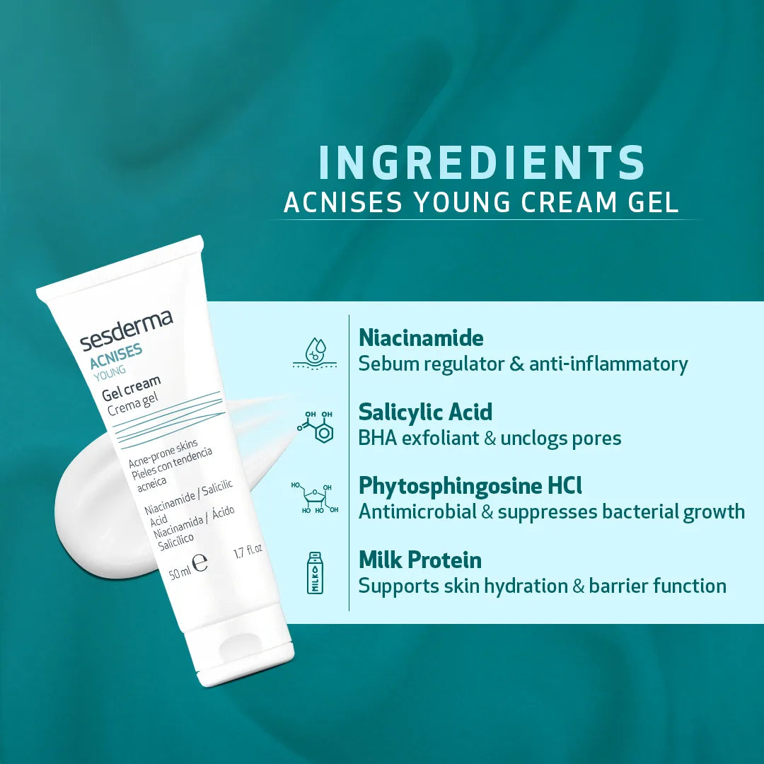 Sesderma Acnises Young Gel Cream 50ml