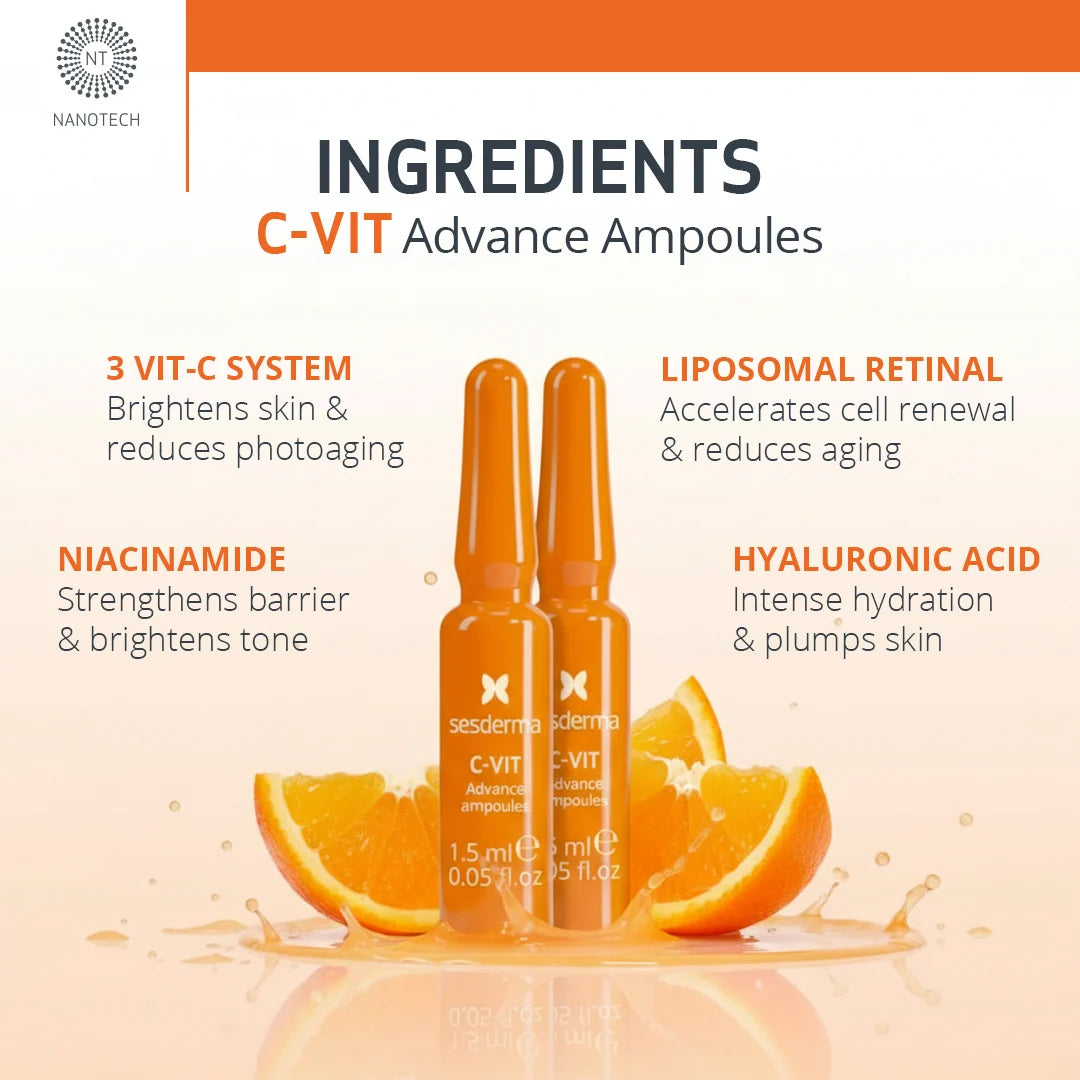 Sesderma C-VIT Advance Ampoules 10x1.5ml