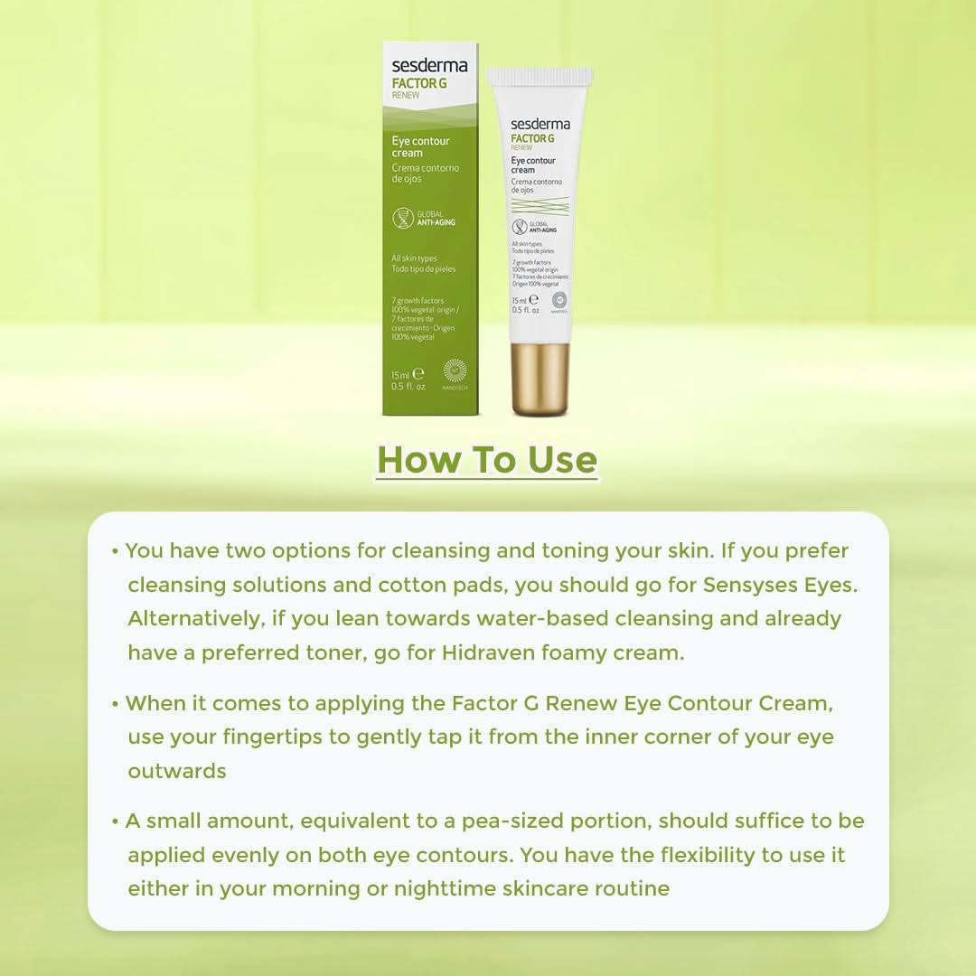 Sesderma Factor G Renew Eye Contour Cream 15ml