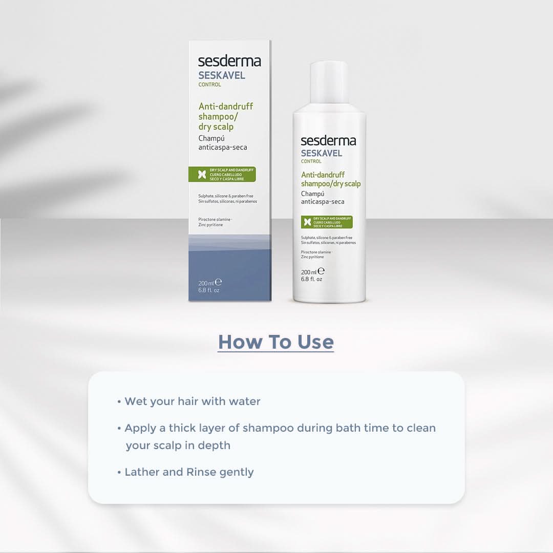 Sesderma Seskavel Dandruff Control Shampoo 200ml