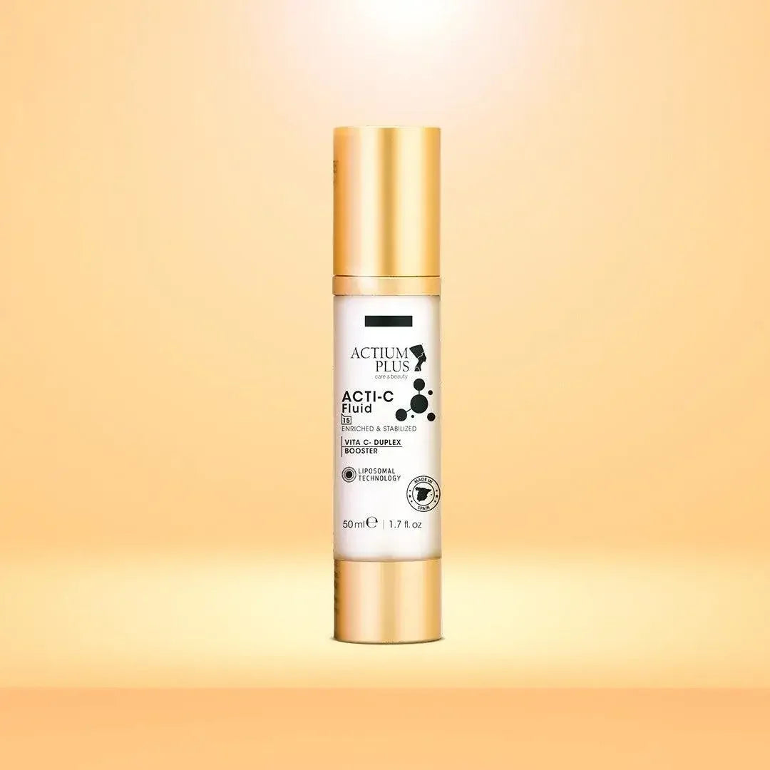 Side view of Actium Plus ACTI-C Fluid 50ml bottle