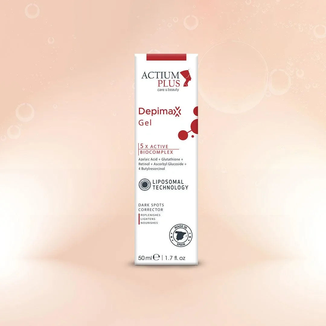 Actium Plus Depimax Gel Back Label and Ingredients