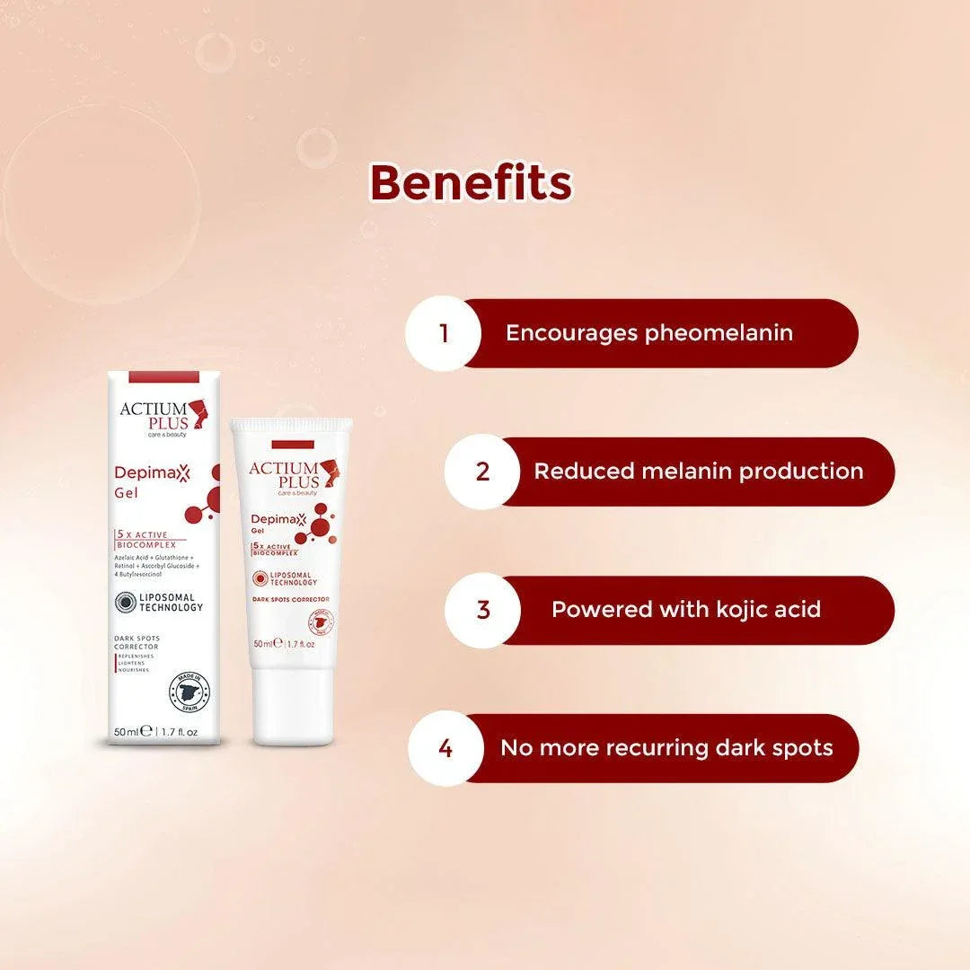 Before and After Results with Actium Plus Depimax Gel