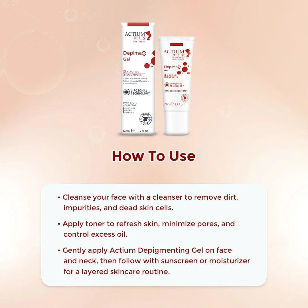 Actium Plus Depimax Gel Daily Skincare Routine Product