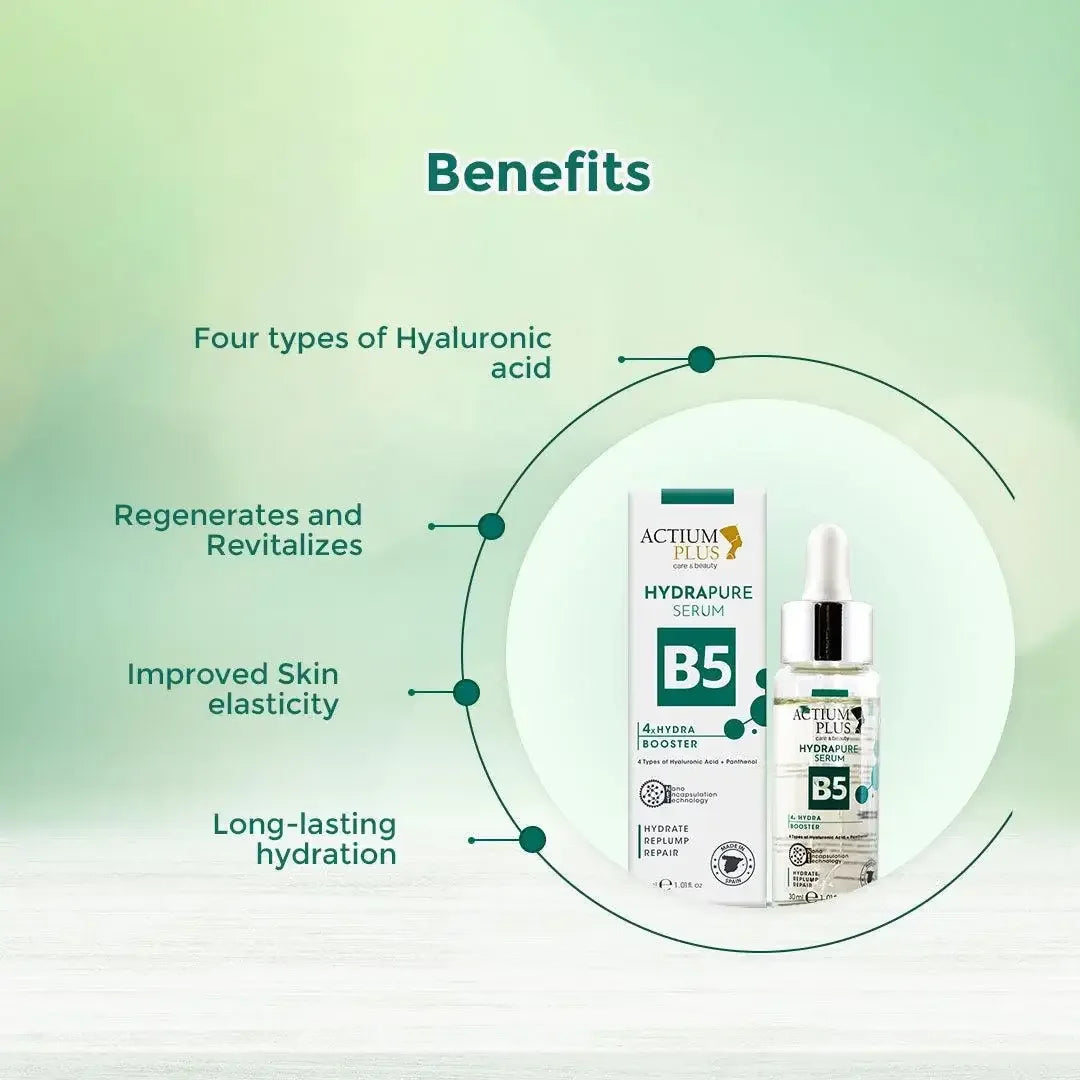 Benefits of Actium Plus Hydrapure B5 Serum 30ml: Hydration & Anti-Aging