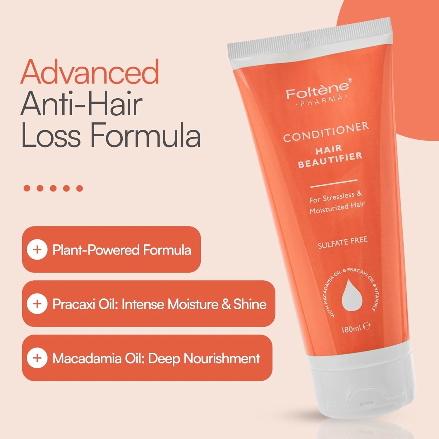 Foltene Pharma Conditioner Hair Beautifier 180ml