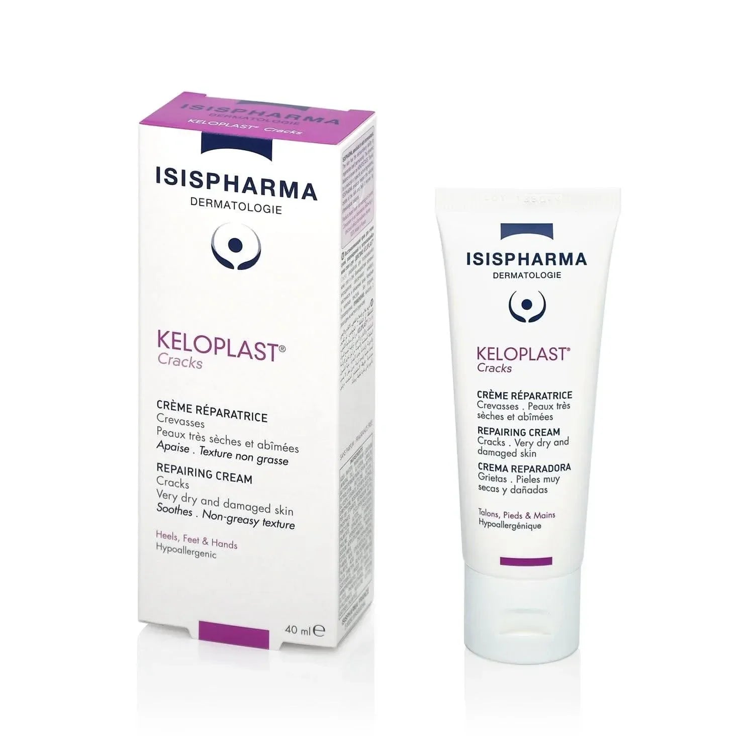 Isispharma Keloplast Cracks Repairing Cream 40ml