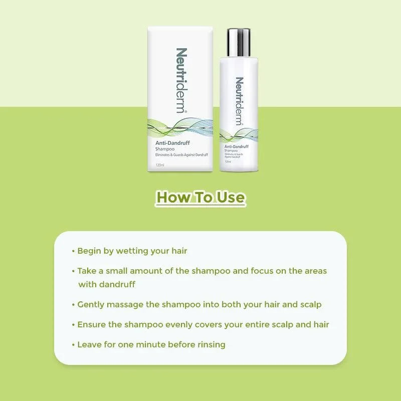 Neutriderm Anti Dandruff Shampoo 120ml