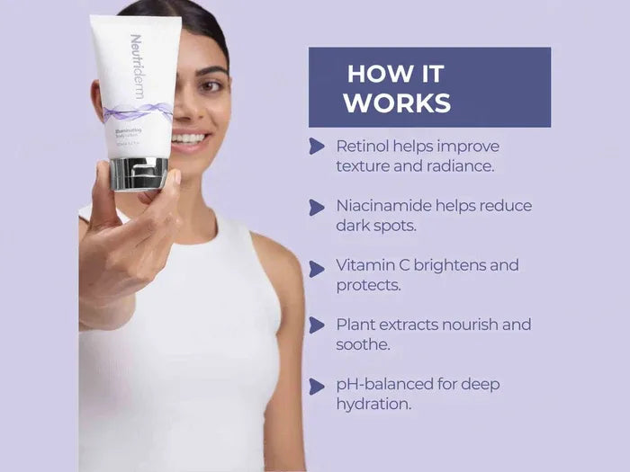 Neutriderm Illuminating Body Lotion - 125 ml