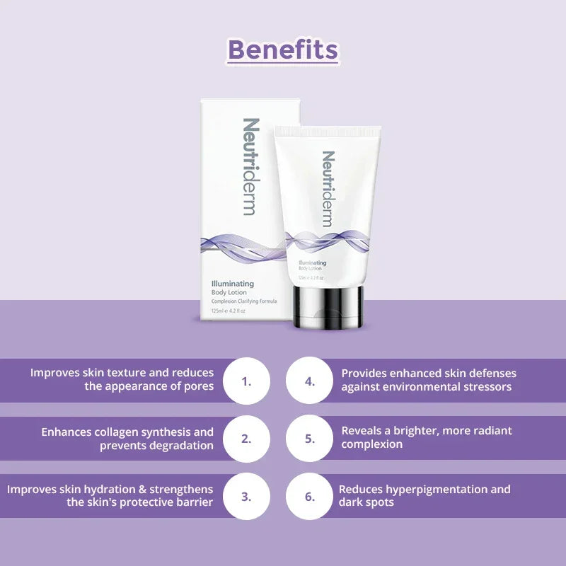 Neutriderm Illuminating Body Lotion - 125 ml