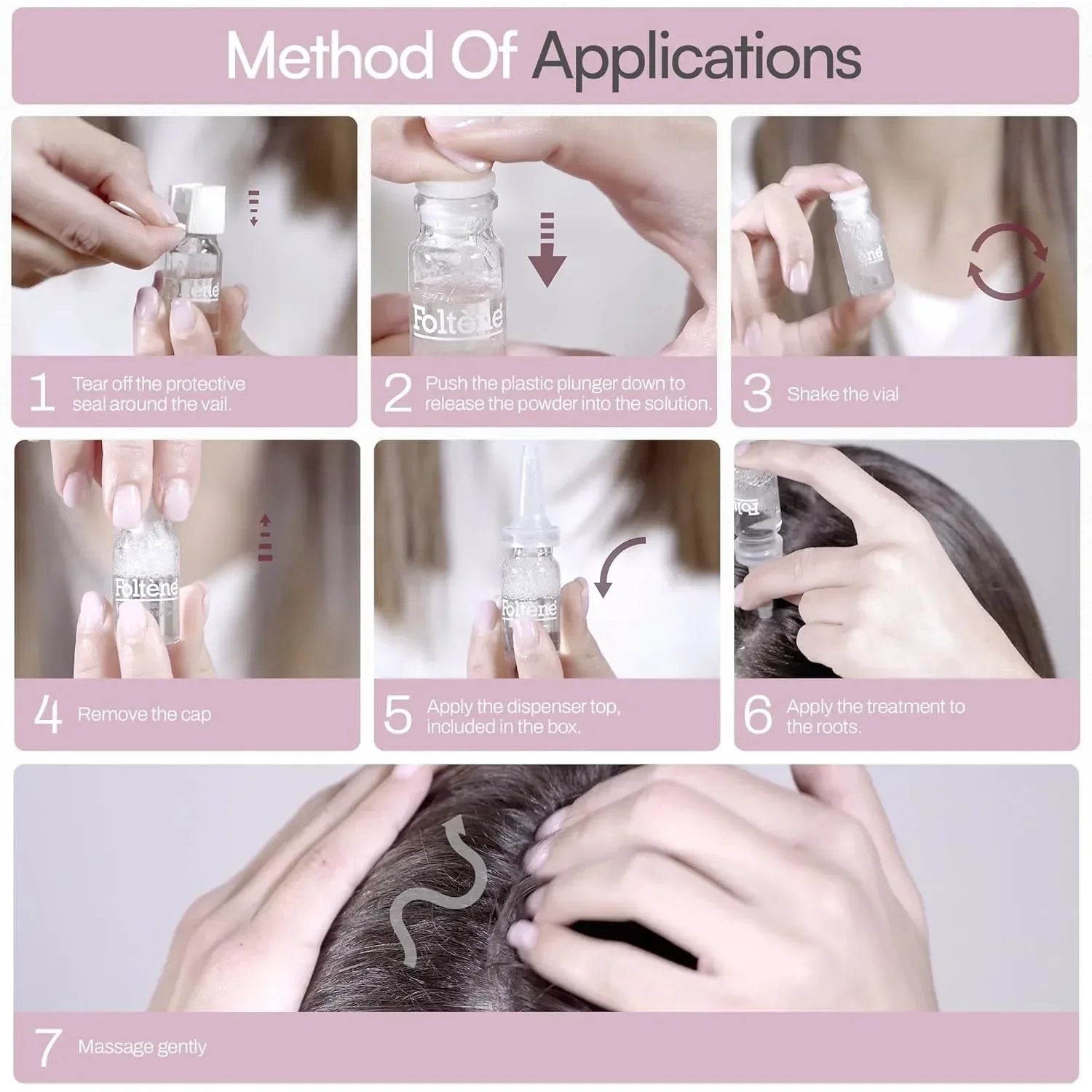 Foltene Pharma Hair & Scalp Treatment For Women (24 Vials)