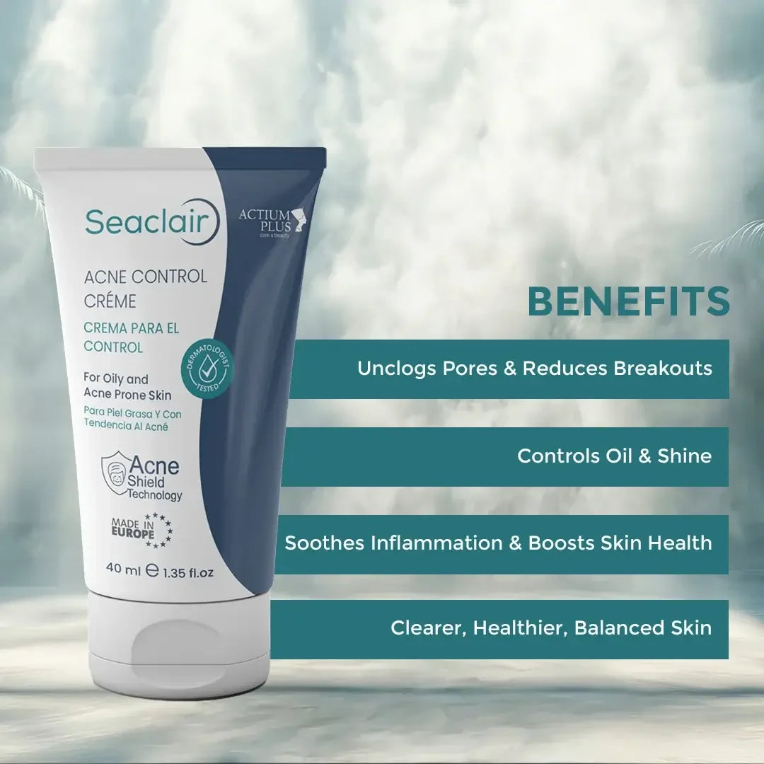 Seaclair Acne Control Crème – side view