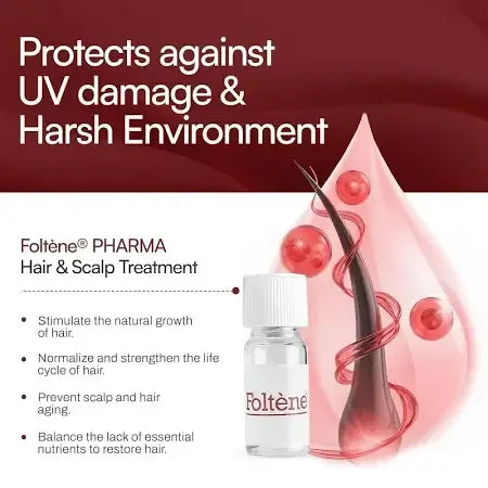 Foltene Pharma Hair & Scalp Treatment for Men Value Pack (24 Vials)