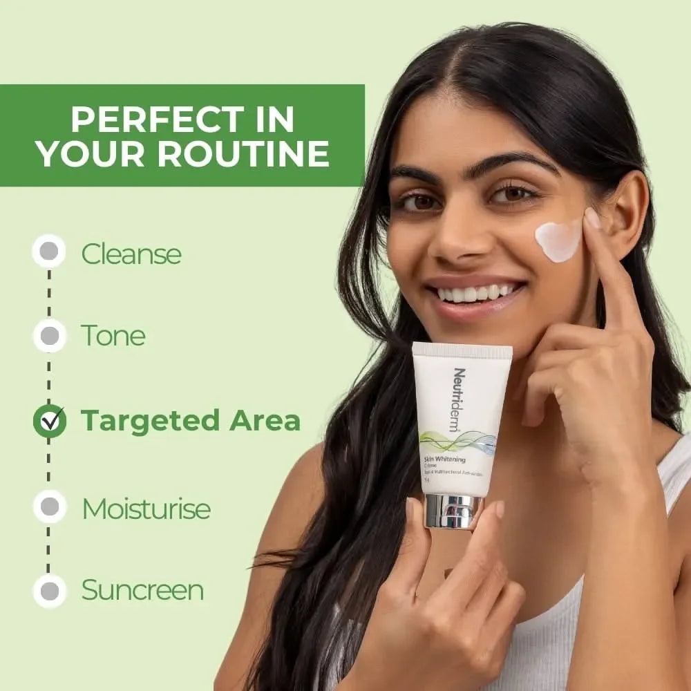 Neutriderm Cream Skin Whitening Cream for Uneven Skin Tone, Nourishment (All Skin) 50g