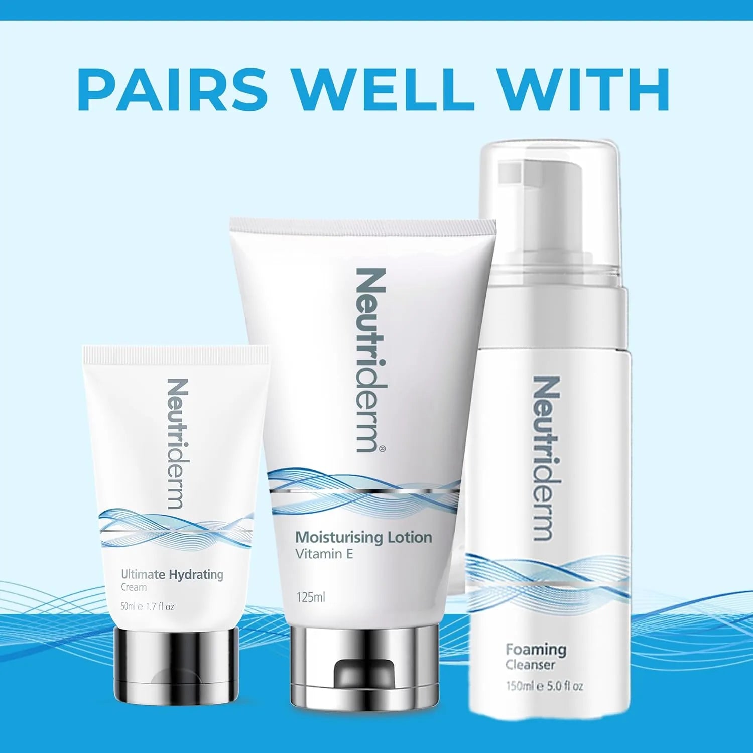 Neutriderm Cleansing Balm – Hydrating Makeup Remover Balm & Oil Based Cleanser with Vitamin E & Ceramides for Soft, Radiant Skin | All Skin Types (80g/2.8oz) - 80gm